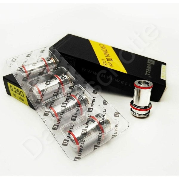Crown 3 Ersatzcoils 0,23 + 0,25 Ohm Crown 3 Ersatzcoils 0,23 + 0,25 Ohm