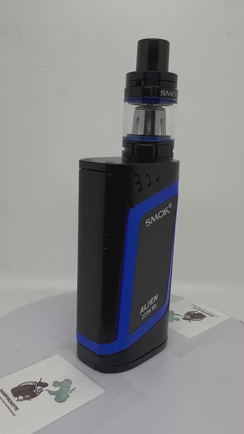 e zigarette smok alien e-Zigarette Set SMOK Alien mit TFV8 Verdampfer 220 Watt - e-Zigaretten von  red-kiwi