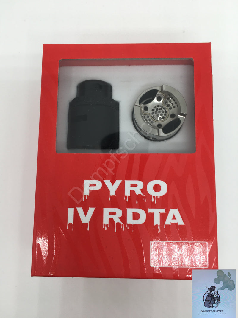 Pyro 4 RDTA in schwarz von Vandy Vape