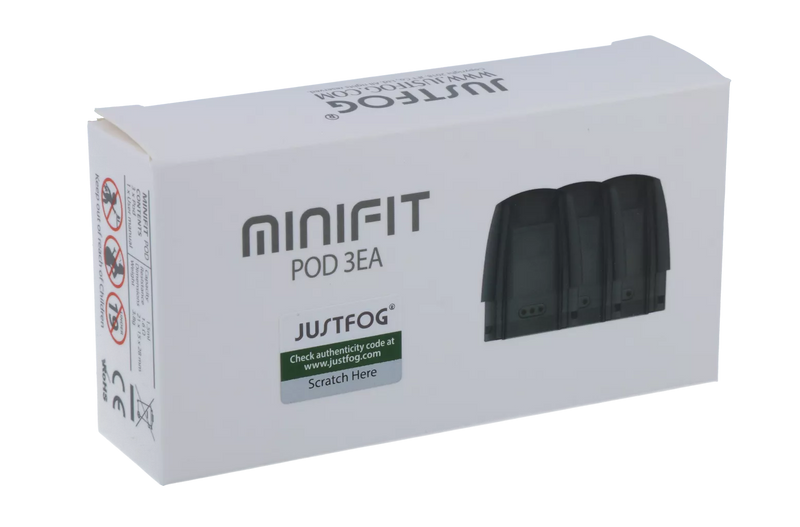 Minifit POD von Justfog   3 Stück Packung