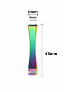 Drip Tip Long Pipe 510 Edelstahl  Regenbogen