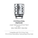 V12 Prince Strip Fertigcoils 3 Stück von Smok